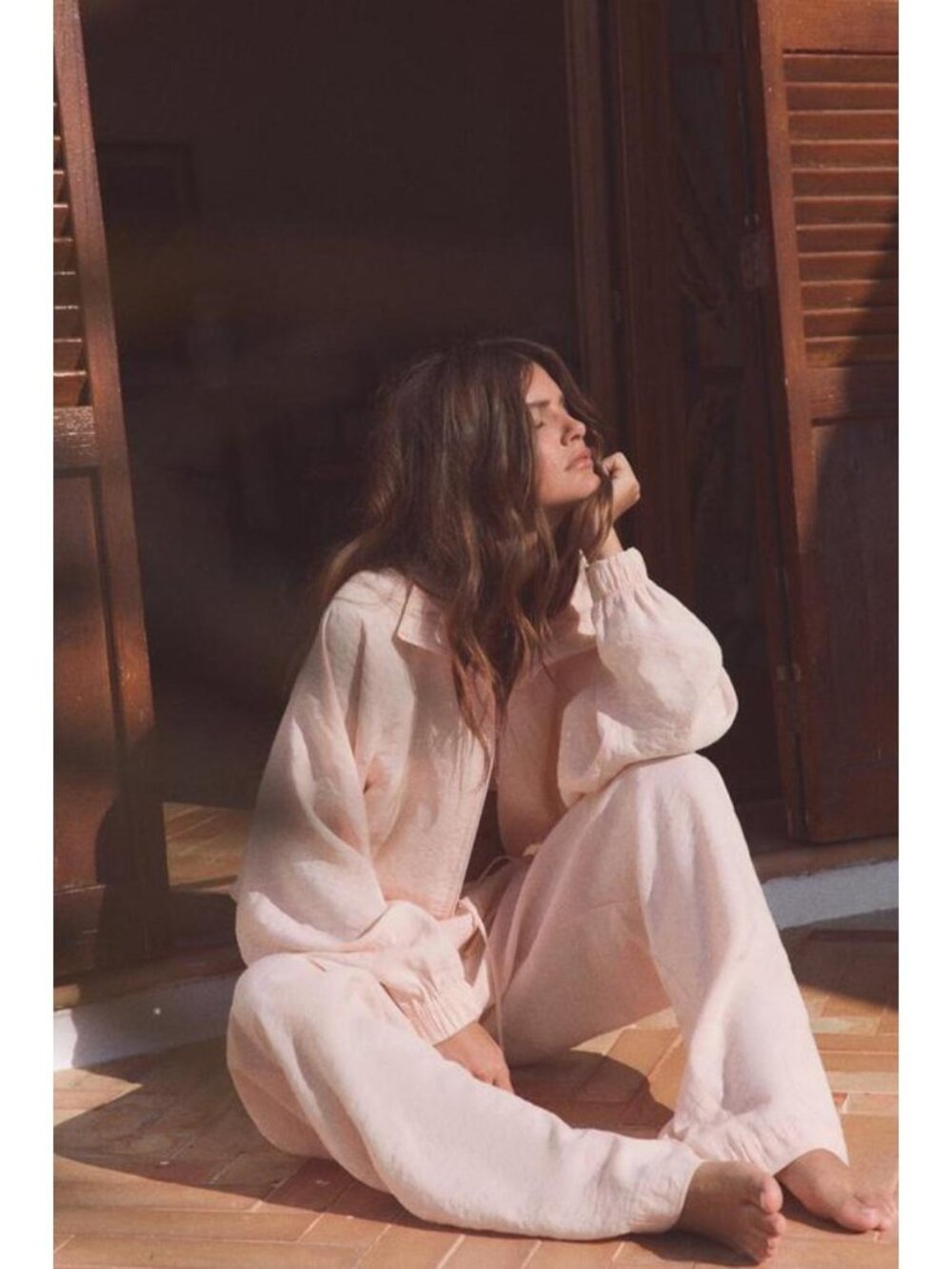 ZARA FLOWING TROUSERS - Picture 4 of 8